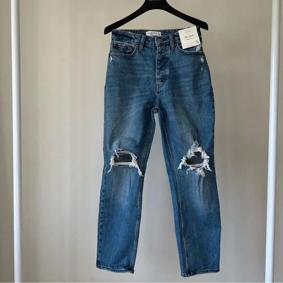 A&F High Rise Dad Jean - Picture 4 of 10